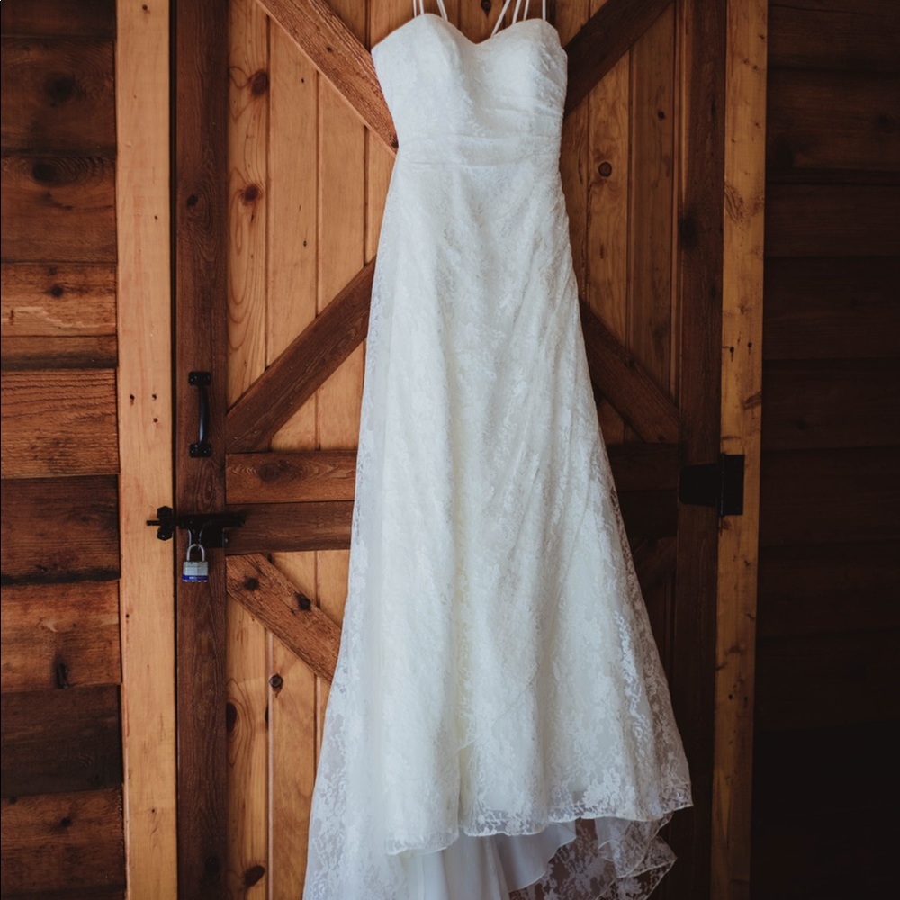 David’s Bridal wedding dress